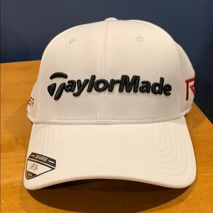 TaylorMade golf hat white R15 Aero Burner